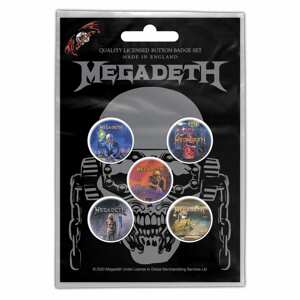 Jelvények MEGADETH - VIC RATTLEHEAD - RAZAMATAZ