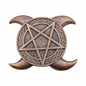 Füstölő pálca állvány Triple Moon Pentacle