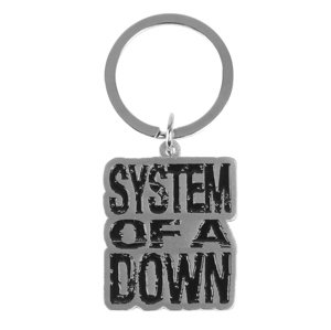 kulcstartó SYSTEM OF A DOWN - LOGO - RAZAMATAZ