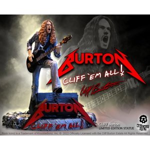 Figura Cliff Burton - Rock Iconz - Cliff 'Em All