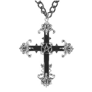 Nyaklánc Pentagram Cross