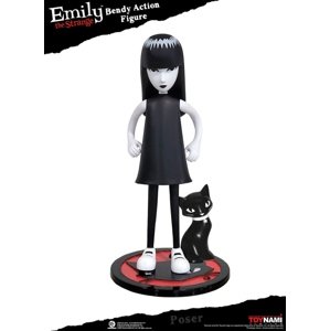 Emily the Strange - Bendy Emily & Mystery Kitty