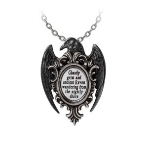 Nyaklánc ALCHEMY GOTHIC - Quoth The Raven