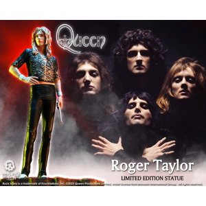 Figura Queen - Rock Iconz - Roger Taylor II (Sheer Heart Attack Era)