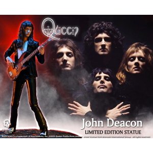 Figura Queen - Rock Iconz - John Deacon II (Sheer Heart Attack Era)