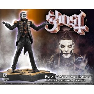 Figura Ghost - Rock Iconz - Papa Emeritus IV - (Katonai dzseki)