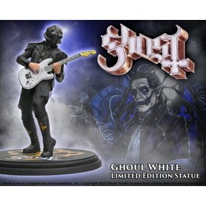 Figura Ghost - Rock Iconz - Nameless Ghoul II (fehér gitár)