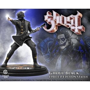 Figura Ghost - Rock Iconz - Nameless Ghoul II (fekete gitár)