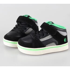 rövidszárú cipő gyermek - ETNIES - Black/Green