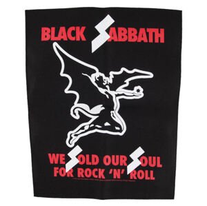 Black Sabbath felvarró  - We sold our soul for rock n' roll - RAZAMATAZ