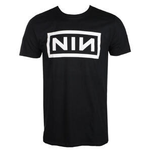 metál póló férfi Nine Inch Nails - CLASSIC WHITE LOGO - PLASTIC HEAD - RTNIN0001 NINTS03MB L