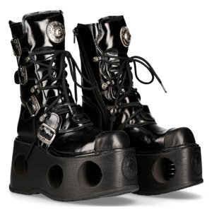 bőr csizma unisex - NEW ROCK - M.313-S5 37